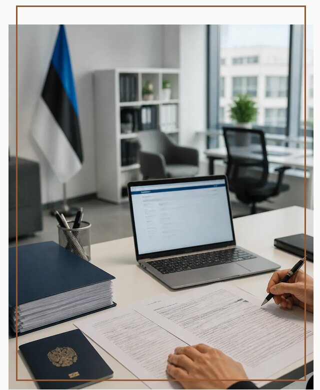 Оформление ВНЖ в Эстонии для переезда и легального проживания в Миассе