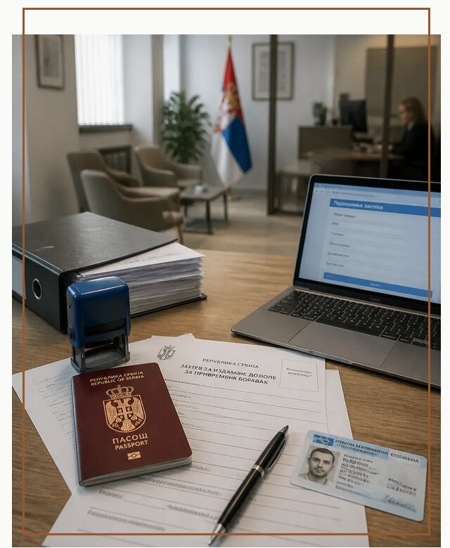 Оформление ПМЖ в Сербии для переезда в Миассе под ключ