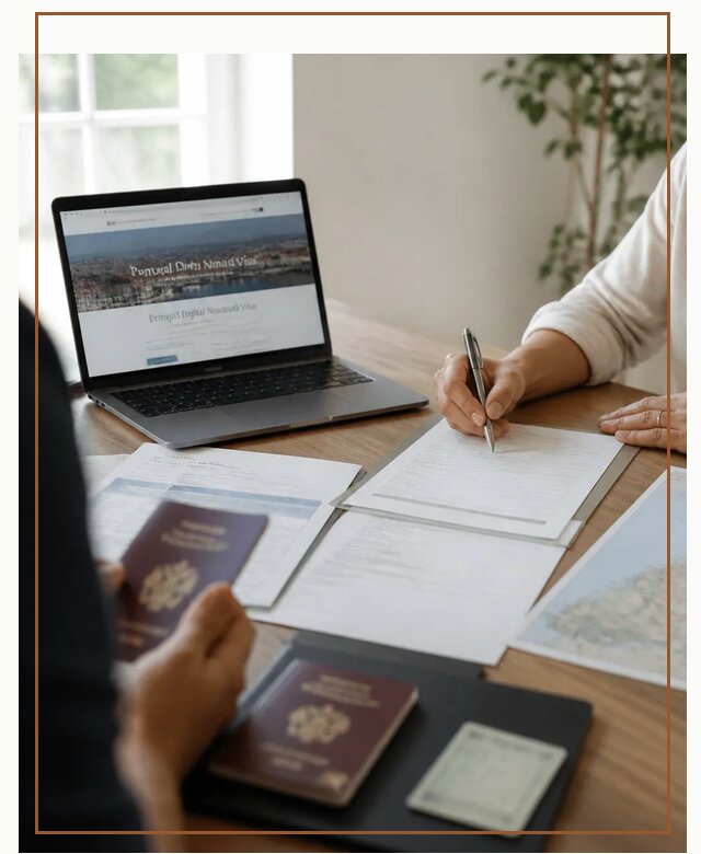 Оформление Digital Nomad и ВНЖ Португалии в Миассе